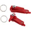 Heavy Tension Planer Board Trolling Fishing Release Clip Lock Line Quick Release Clips with O-Rings - 2pcs