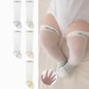 Newborn Baby Socks Summer Anti-Mosquito Knee High Infant Socks Cute Cartoon Breathable Mesh Over Calf Stockings For Infants