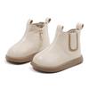 Boys' and Girls' Soft Leather Korean-Style Martin Boots for Autumn/Winter