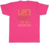 Funny Lifes Short Unisexs TShirt Eat the Cheesecake Dessert Tee Gift