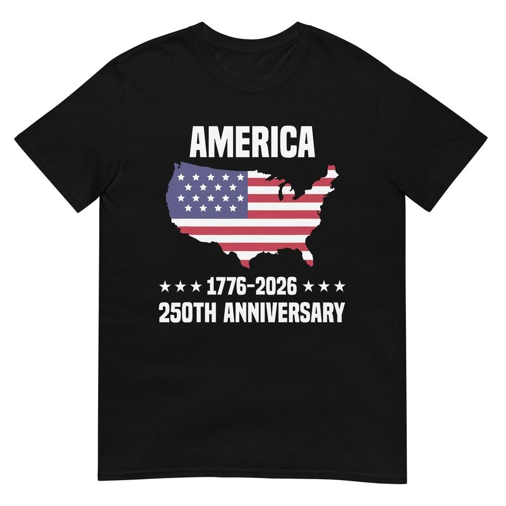America Anniversary Shirt 4th Of July 250 Years Usa Tshirt