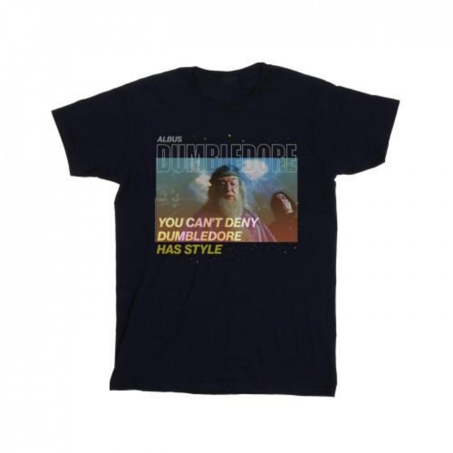 HARRY POTTER Boys Dumbledore Style T-Shirt XXXXL