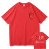 Lf La Tamille Heart Tshirt Le Monde Chico Album PNL The Family Tshirts Men Women HipHop Oversized T Shirts Man Loose Tops Tees