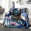 Avatar Theme Printed Blanket - Perfect for Couch, Bed, Travel & Outdoor Use | Machine Washable, Cozy & Durable.