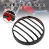 For Honda Rebel CMX 300 2017-2025 Black Motorcycle Headlight Grill Cover Front Lamp Guard Retro Head Light Decorative ABS