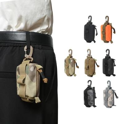 Outdoor Buckle Bag Military Army Small Pocket EDC Tools  Coin Purse Key Earphone Storage Pocket Bag Wallet Pouch Sports Waist Ba