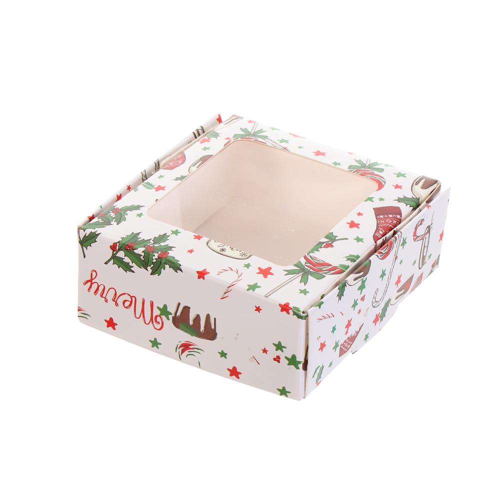 wedding supplies paper Multi-size kraft window package box gift box Christmas gifts box