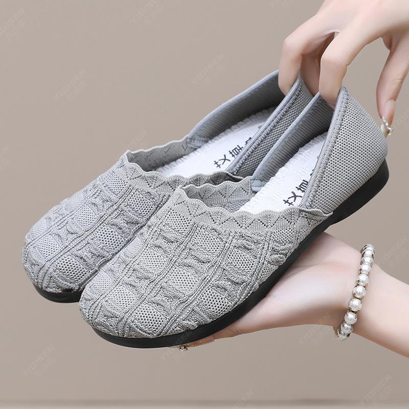 Fashion Women's Shoes Summer 2026 Korean-style Women's Breathable Mesh Shoes with Soft Soles and Soft Uppers, Suitable for Mothers.