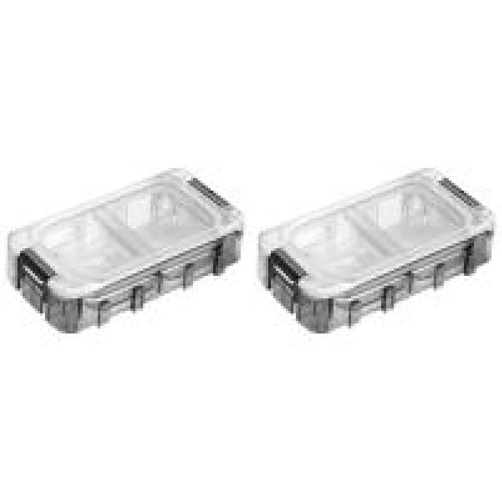 Fishing Tackle Box Expandable Fishing Tackle Box Fishing Hardware Toolbox Waterproof Tool Box Clear Top Fishing Lure Storage Box
