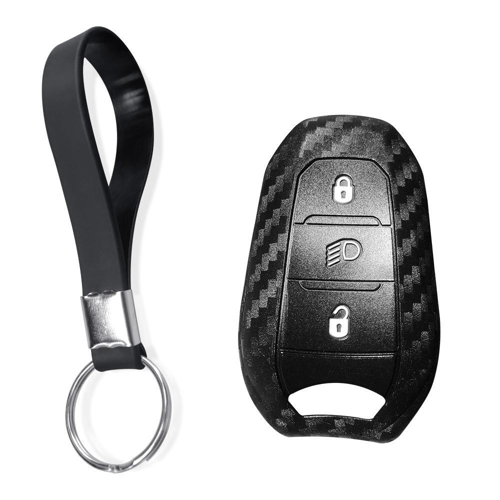Car Remote Key Case Cover For Citroen C4 C5 X Berligo DS3 Shell For Peugeot 208 308 508 2008 3008 5008 Rifter Keychain Holder