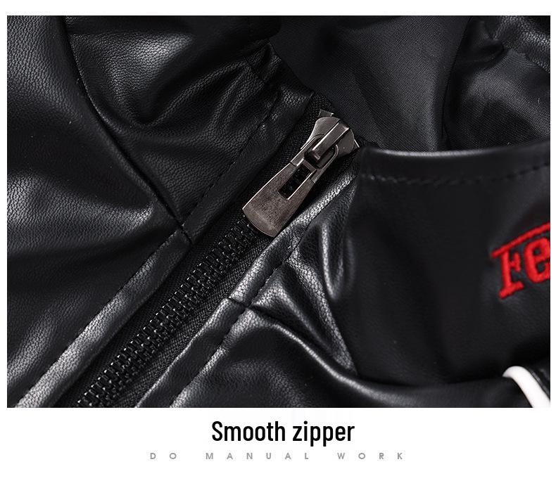 2025 Men's All-Season Waterproof Leather Motorcycle Jacket - Warm, Touring Gear for Cycling & Winter