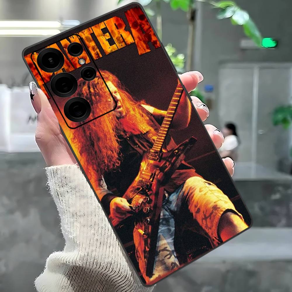 Classic Groove Metal Band P-Pantera Phone Case For Samsung S 9 10 20 21 22 23 30 23 24 Plus Lite Ultra FE S10lite Funda