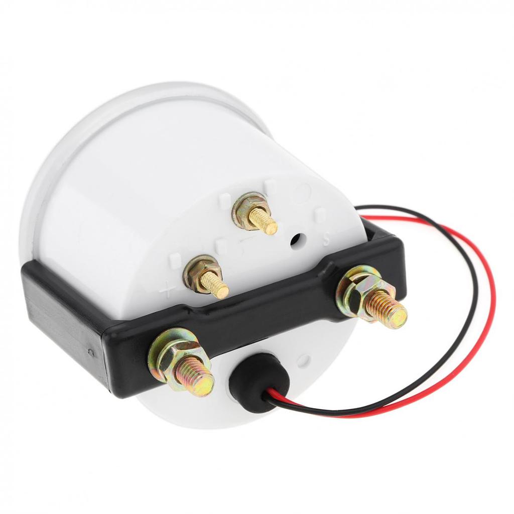 2"; 52mm Car Voltmeter 12V 8-16V Blue Light Voltage Meter Volt Gauge for Auto