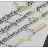 Bold European & American Style Punk Hip-Hop Titanium Steel Interlocking O Chain Unisex Bracelet