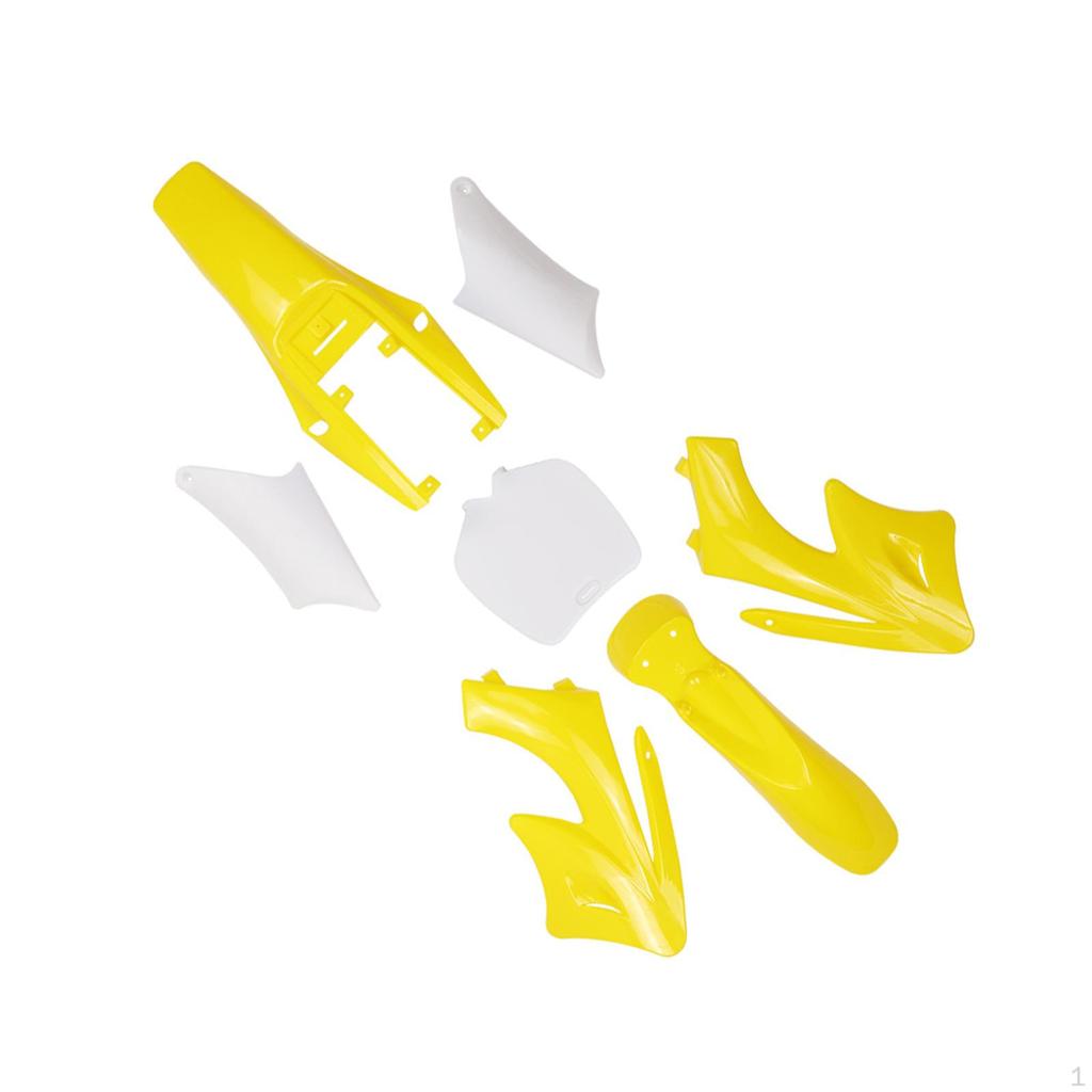Body Mudguard Kit Accessories, Easy to Install ,High Performance, Premium, Spare Parts Replaces