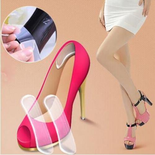 DO73 SELF-ADHESIVE GEL HEEL PADS FOR SHOES PAIR 2 pcs heel insert