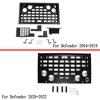 For Land Rover Defender 110 2004-2025 Aluminum Alloy Car Tailgate Tray Rack Cargo Luggage Rack Foldable Storage Rack Accessories
