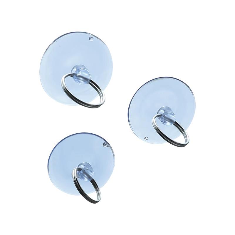Transparenter Saugnapfhaken für Glas, Fliesen und Auto-Werbung