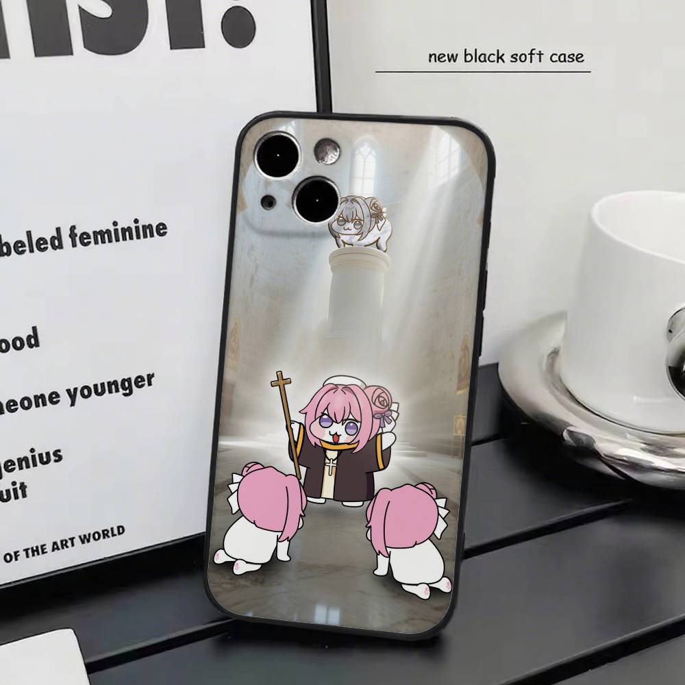 Kawaii Nikke Doro Phone Case Silicone Soft For IPhone 17 Air 16 15 14 13 12 11 Plus Pro Max Plus IPHONE 13PRO