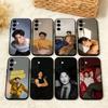 H-Hudson W-Williams Charismatic Phone Case For Samsung  A73,72,71,A52,51,40,41,A22,A32,31,A13, Soft Black Shell