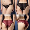 WHITE FANG Floral Lace Size TT23S5 of Women's Underwear, 5-Piece Set, Sexy, L, (Set 5)