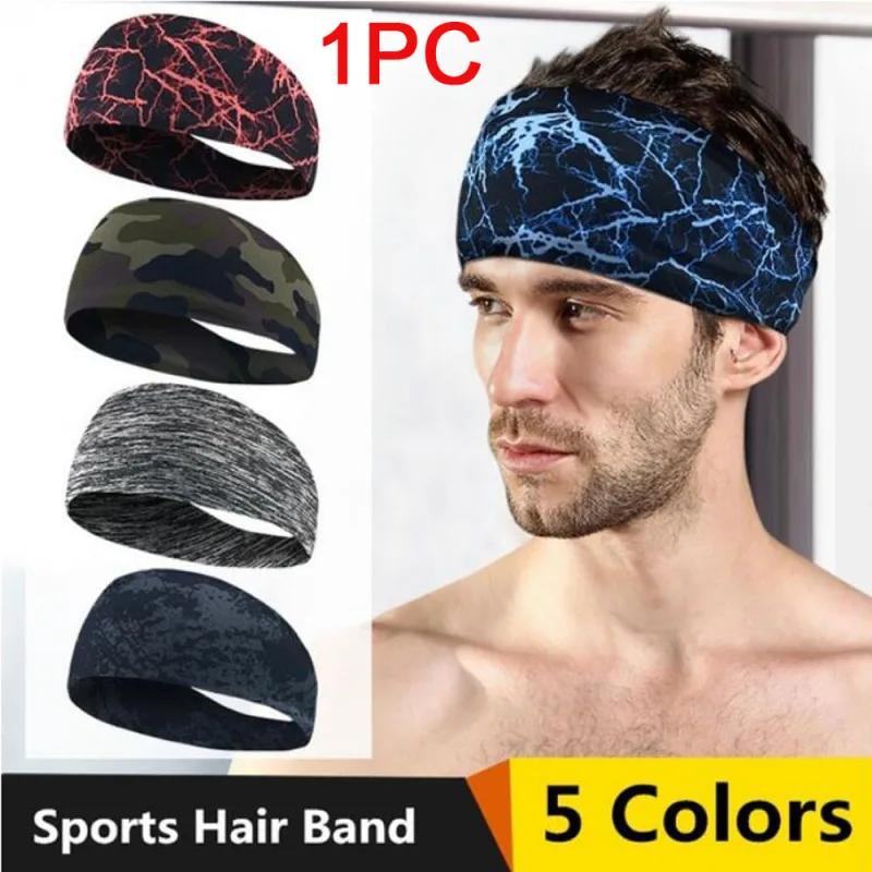 

Новая мужская повязка на голову, спортивная повязка на голову, повязка на голову для тренажерного зала, бега, тенниса, баскетбола