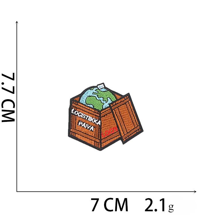 1Pc Astronaut Style Repair Clothing Home Decoration Embroidery Patches