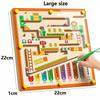 Children's Magnetic Maze Walking Ball Baby Concentration Training, Writing Logic Thinking 3 year Old Early Education Puzzle To