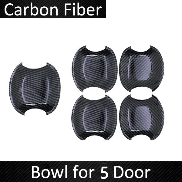

Car Exterior Accessories Door Handle Protection Carbon fiber Cover for Toyota RAV4 XA30 2006 2007 2008 2009 2010 2011 2012 Bowl 5 Door