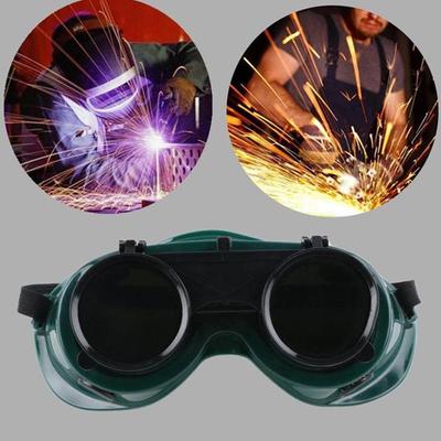 Blendschutz-Schutzschweißbrille Tragbare Schweißschutzbrille mit Brille Schneidschweißer Klappbarer Schutz Up Grindi R6X0