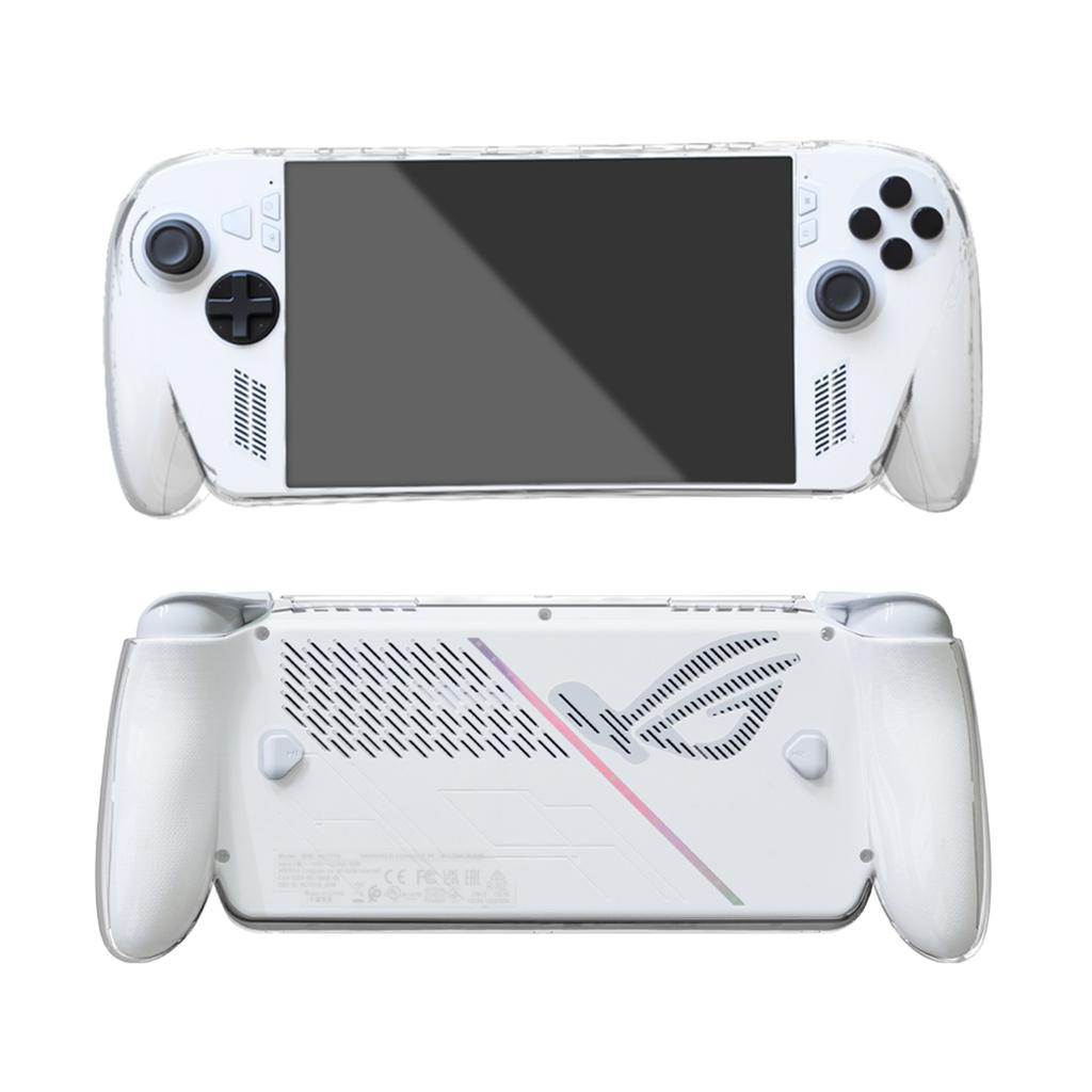 Clear Transparent Case for ROG Xbox Ally X Game Console Anti-Slip Anti-Drop Ergonomic Soft Host Shell
