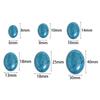 2-10Pcs Oval Natural Stone Cabochon For Jewelry Making Green Ring Base Pendant Flatback Cameo Diy Handmade Finding