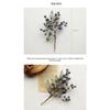 Festive Garland Decor Christmas Tree Ornamental Purple Blueberry Decorations For Christmas Long-lasting Artificial Leaves