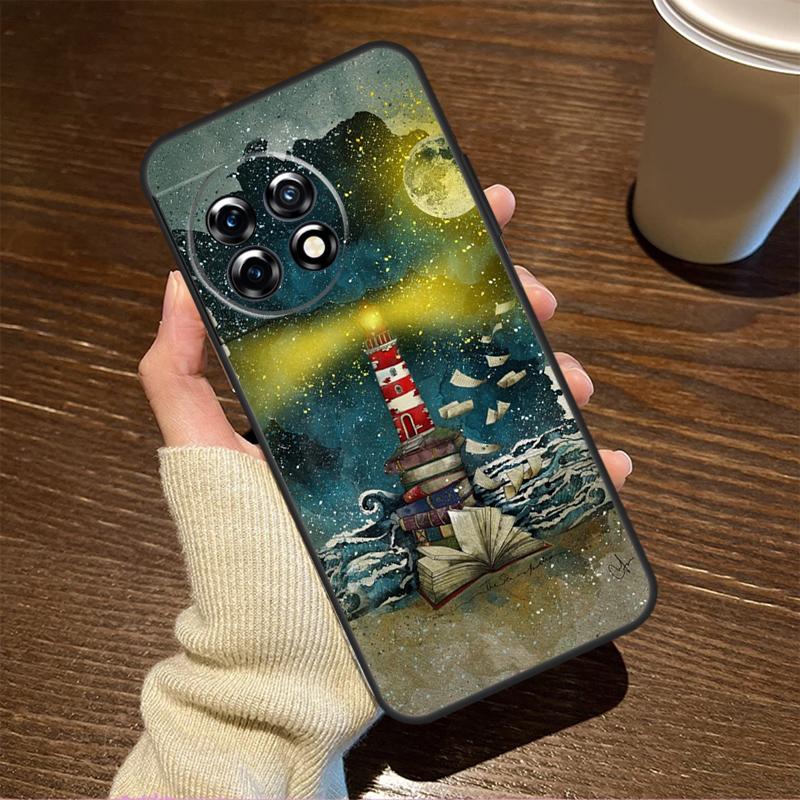 Lighthouse For OnePlus 15 13 12 11 15R 13R 12R 8T 10T 13T Case For OnePlus Nord 5 CE 2 3 4 Lite N20 N30