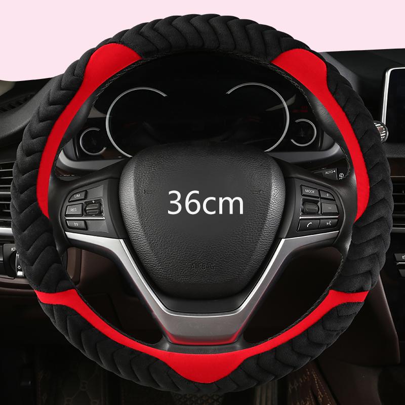 D/O Form 36cm Auto Lenkradbezug Plüsch für Honda Civic Ciimo Jade SUZUKI Alto LINGYANG NISSAN Juke Toyota Aqua Prius