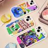 Cartoon R-Rainbow Friends For IPhone 16 15 14 13 12 11 Pro Max Plus Leather Phone Case