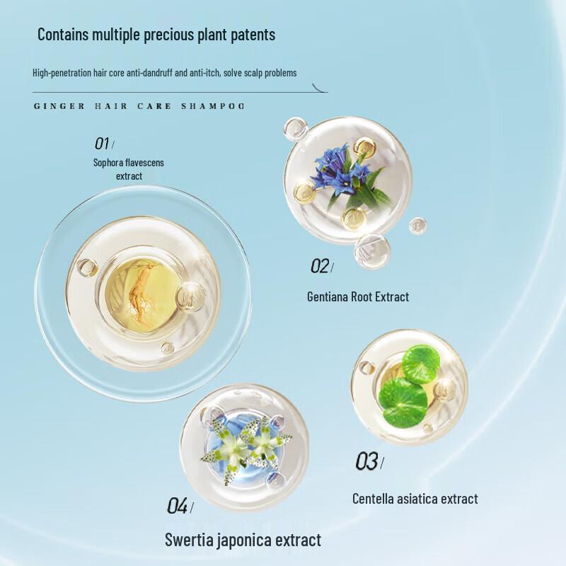 Baitai Sea Salt Oil Control Shampoo 500ml