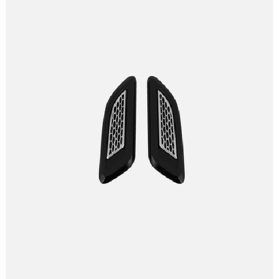 2x Exterior Hood Air Vent Outlet Wing Trim For Land Rover Range Rover 2013-2018