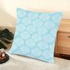Seashell Pattern Cushion Cover Soft Short Plush Pillow Cover Smooth Cozy Texture Aesthetic Cushion Case Home Decor