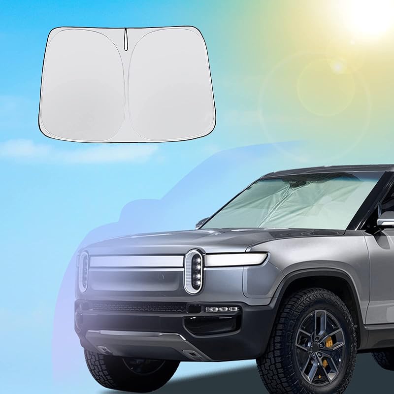 SXCY For 2025 Toyota Crown Signia Windshield Umbrella Sunshade [Easier Foldable] For 2024 2025 Toyota Crown Signia Accessories 2025 Crown Sunshade 2022-2025 2026 R1T/R1S