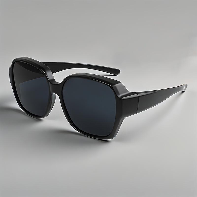 

2PCS Retro Box Glasses with Purple Gradient Transparent Lenses Are Optional Suitable for Daily Wear Party Pography