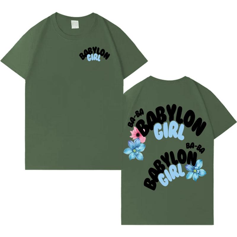 Rapper Danny Ocean Trendy Music Double Sided Print Harajuku Aesthetic Oversized TShirt Men Crewneck Y2K Cozy Tee Shirt Hot Sale
