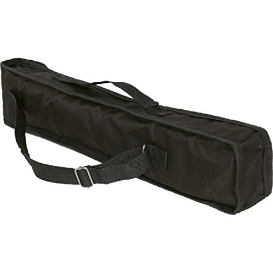 KC Lightweight Aluminum Music Stand MSAL-JBK Black (Soft Case Included)