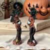 1 Piece Resin Forest Goddess Bird Statue Desktop Decoration, Suitable for Various Room Types, Gardens, and Hanukkah and Earth Day Celebrations, Creati