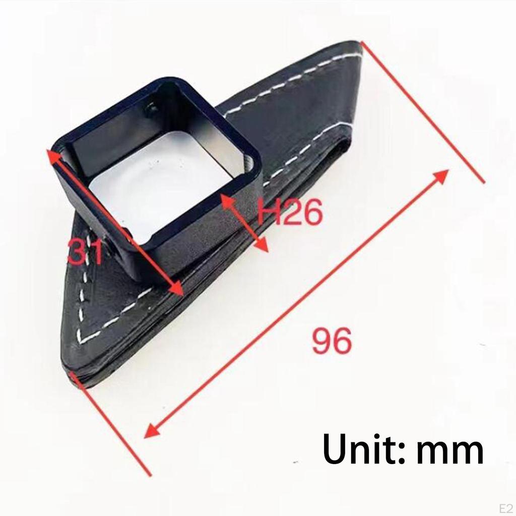 Aluminum Pool Chalk Holder PU Leather Container Snooker Sticks Tip Case Billiard Accessories