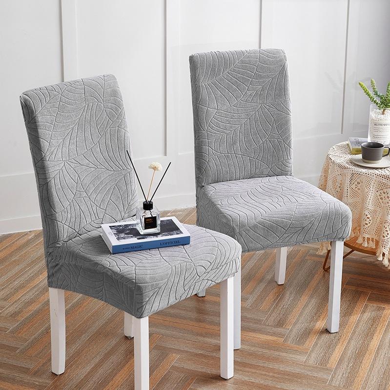 Chair Cover Simple Universal Elastic High-End Backrest Integrated Thickened Universal Dining Table Seat Cushion Protective Cover Household
