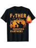 Father and Son Hunting Partners for Life TShirt Summer Cotton Short Sleeve ONeck Mens T Shirt New S3XL