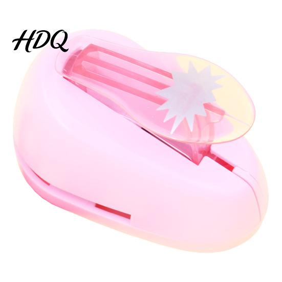 Paper Craft Punch Postage Stamp Puncher for Crafts Rectangular Decorative Shapes Lever Clean Cut Action Scrapbooking Card Making DIY Gift Tags EVA