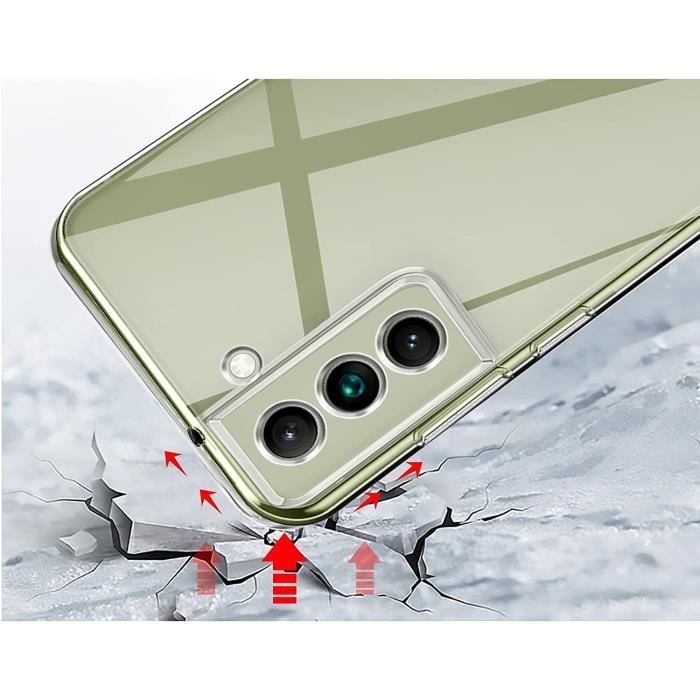 Case - Phonillico® - Samsung S21 FE 5G - Silicone Gel TPU - Ultra Thin - Transparent
