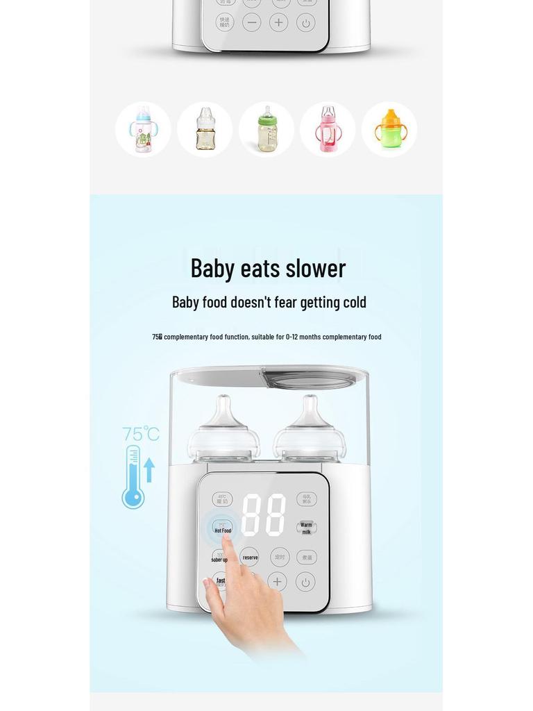 Multifunktionaler intelligenter Milchwärmer & Sterilisator mit konstanter Temperaturregelung